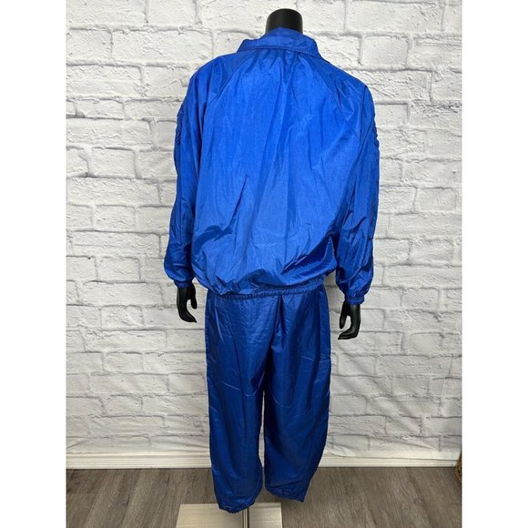 Sports Accent Quilted Ruched Windbreaker Jacket Track Suit Women's M‎ Top L Pant - Picture 5 of 7